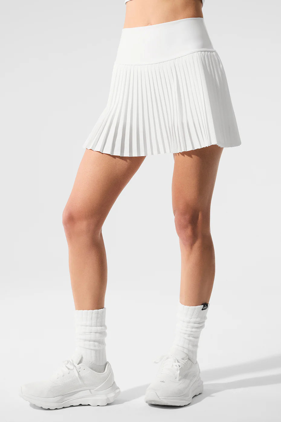 Alo yoga grand slam tennis skirt white