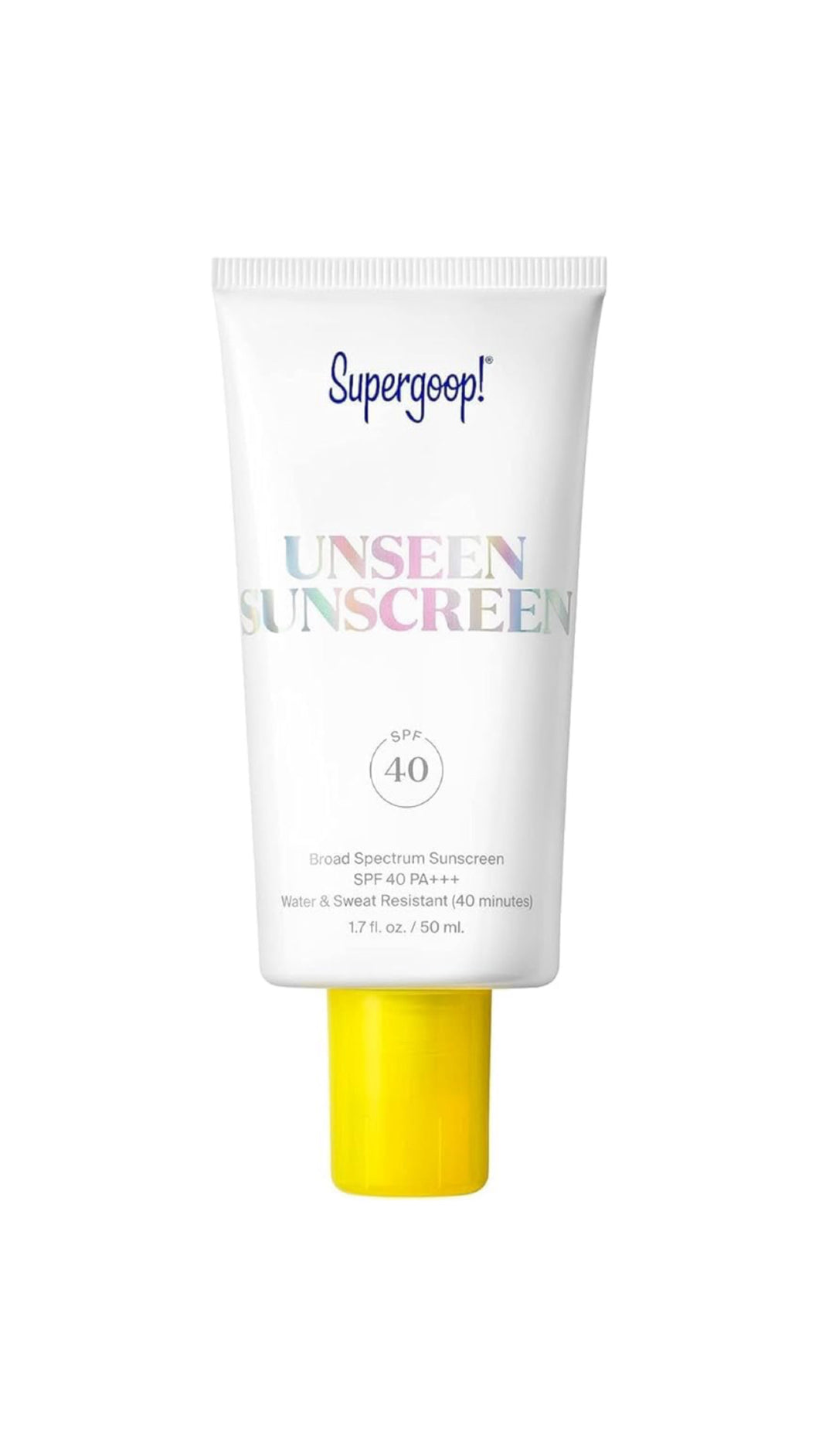 Supergoop Unseen Sunscreen Spf 40 Protector Solar