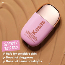 Cargar imagen en el visor de la galería, Kosas DreamBeam Silicone-Free Mineral Sunscreen SPF 40 with Ceramides and Peptides
