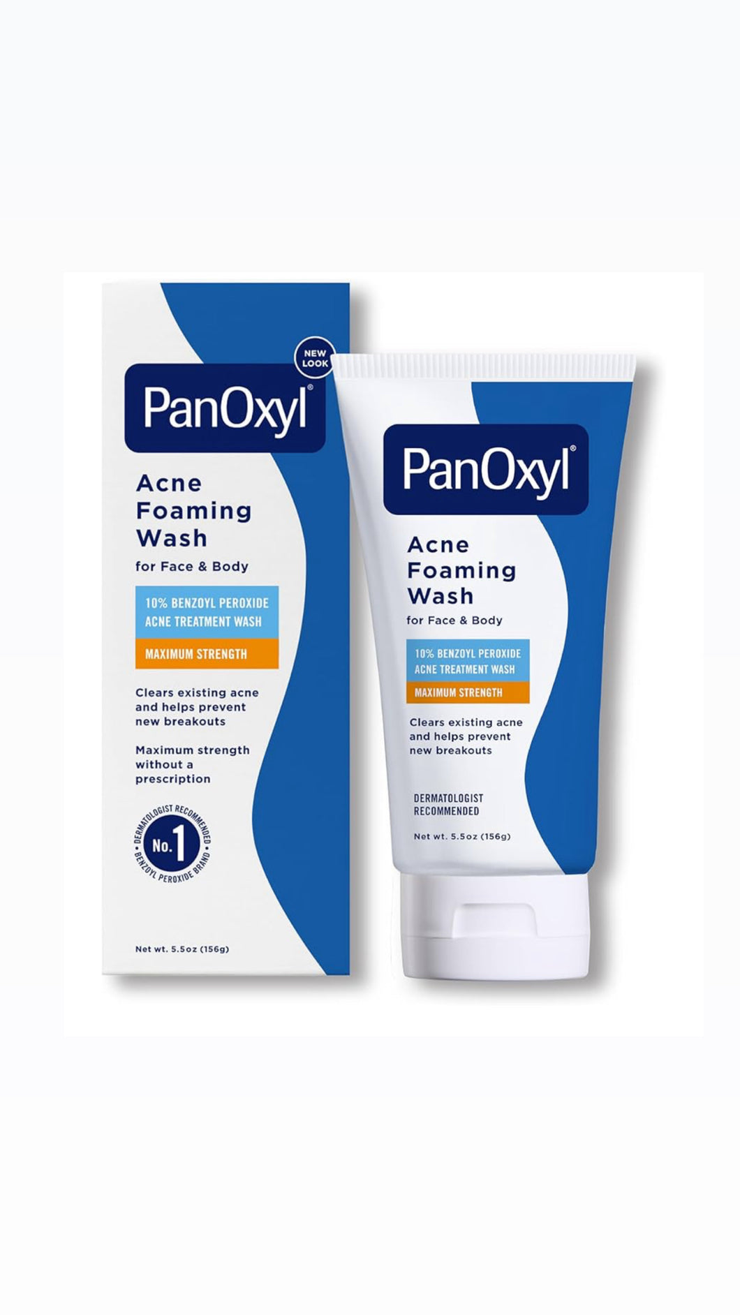 Panoxyl Acné Foaming Wash For Face & Body Limpiador