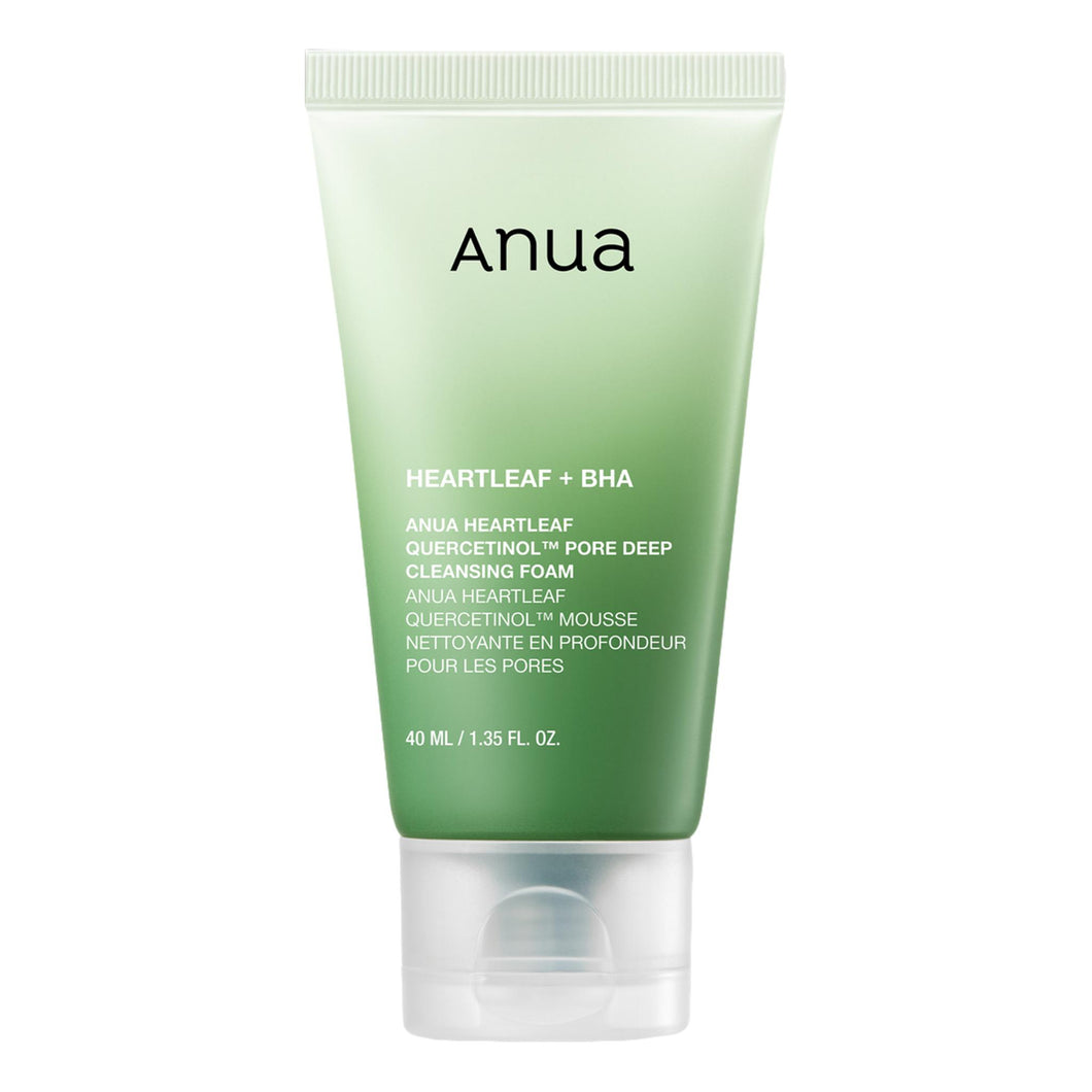ANUA Travel Size Heartleaf Quercetinol Pore Deep Cleansing Foam