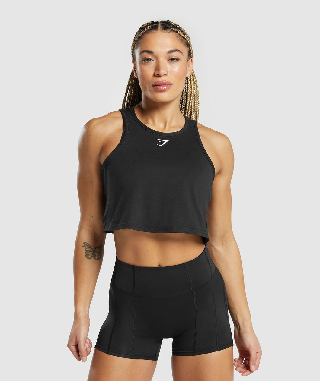 Gymshark Lifting Essential Cotton Crop Tank