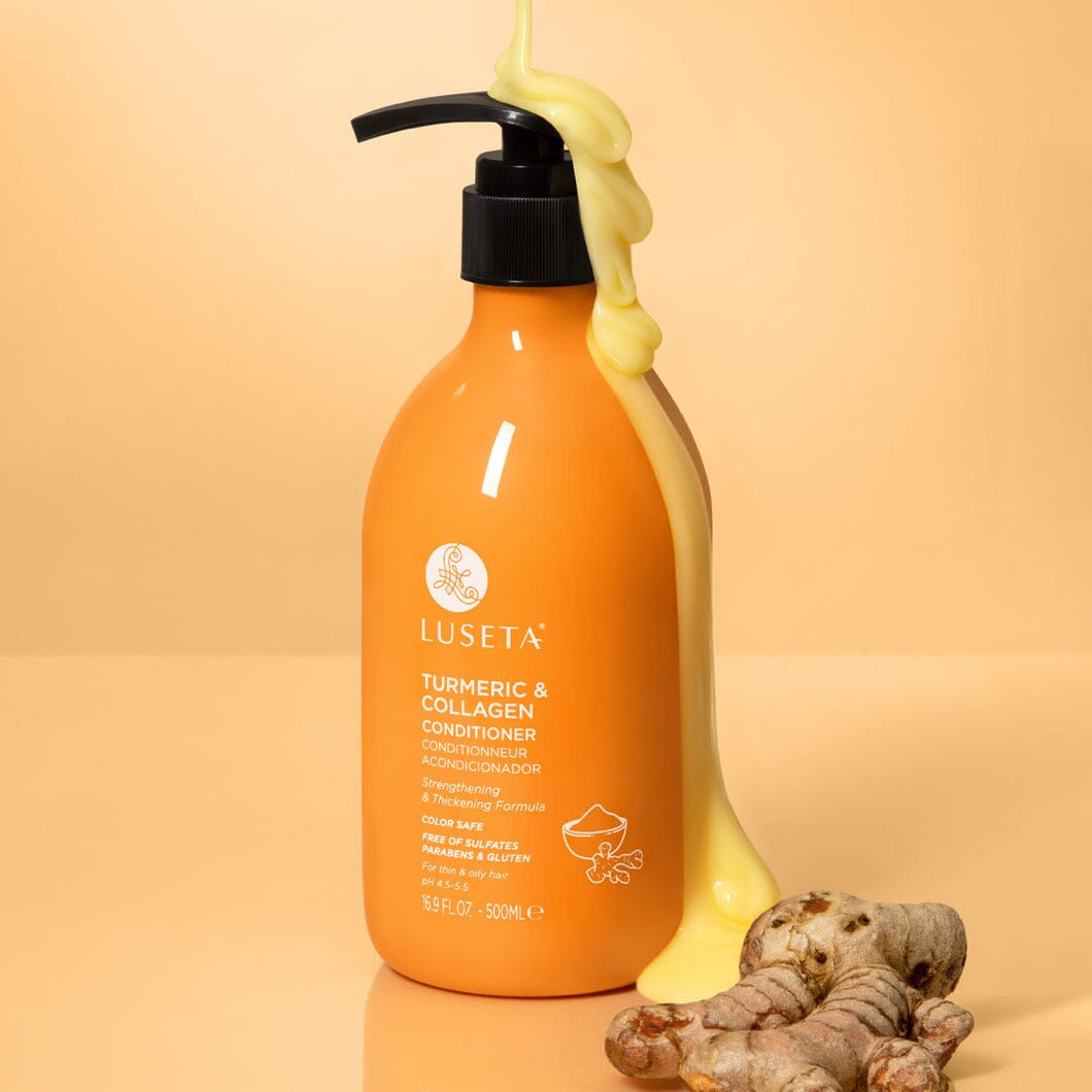 Luseta Acondicionador Turmeric & Collagen pelo graso