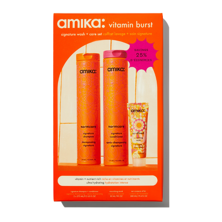 Amika: Vitamin Burst Signature Wash + Care Hair Set