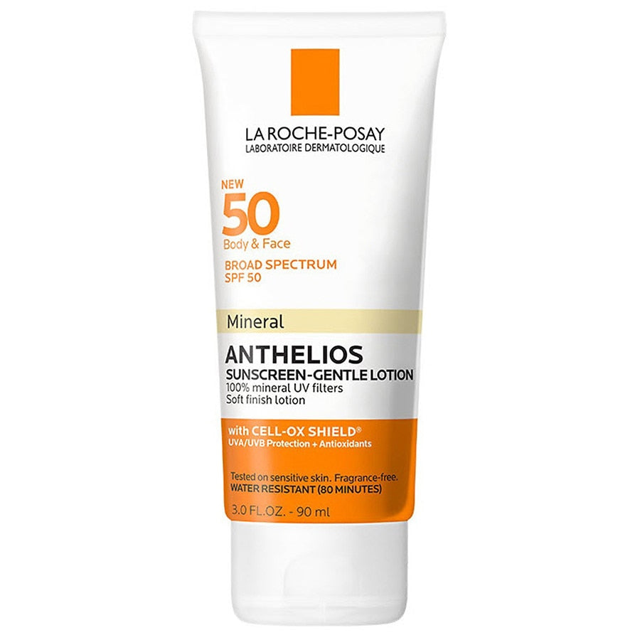  La Roche-Posay Anthelios 50 Mineral Protector solar para el  rostro, líquido ultra ligero SPF 50 con Antioxidantes tintada, 1.7 onzas  fluidas : Belleza y Cuidado Personal