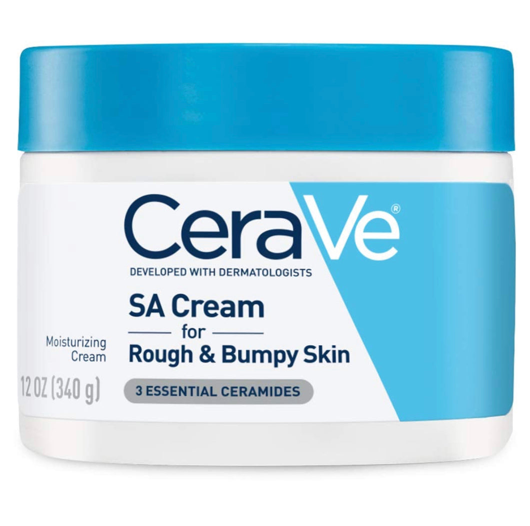 SA Cream for Rough & Bumpy Skin cerave con ácido salicilico, vitamina D y ceramides  12OZ