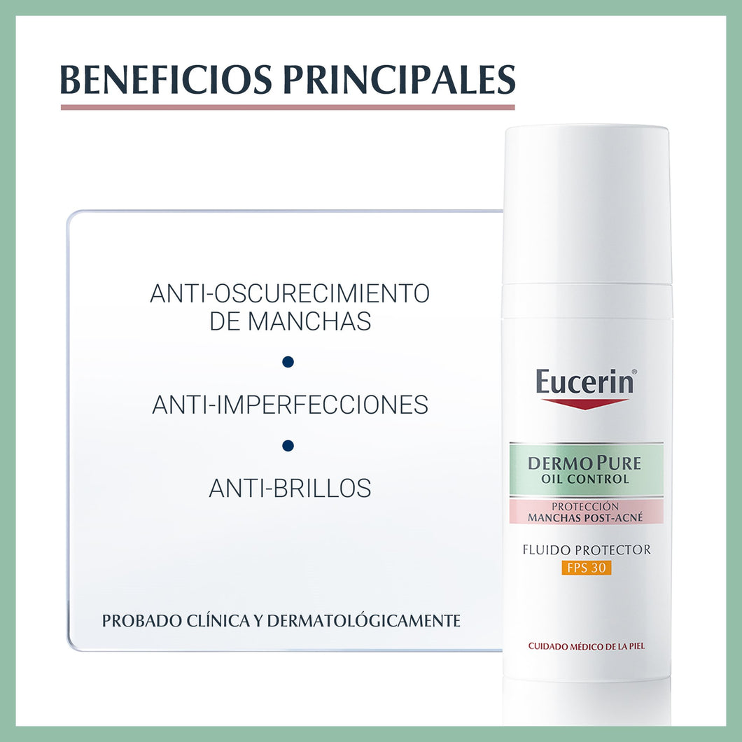 Eucerin Dermo Pure Oil Control Fluido Protector Fsp30