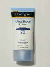 Cargar imagen en el visor de la galería, Neutrogena Protector Solar Ultra Sheer Dry Touch spf 70
