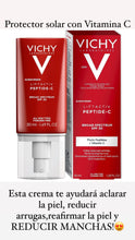 Cargar imagen en el visor de la galería, Vichy Spf 30 Peptide C (Vitamina C &amp; protector solar)
